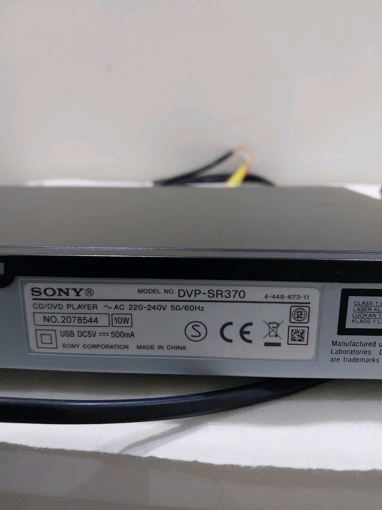 Sony DVD Player - 9