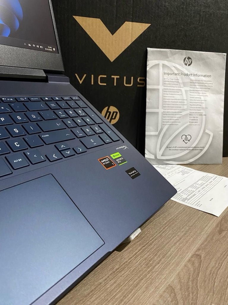 GARANTİLİ 4060 32GB R7 8845H HP VİCTUS GAMİNG LAPTOP - 6