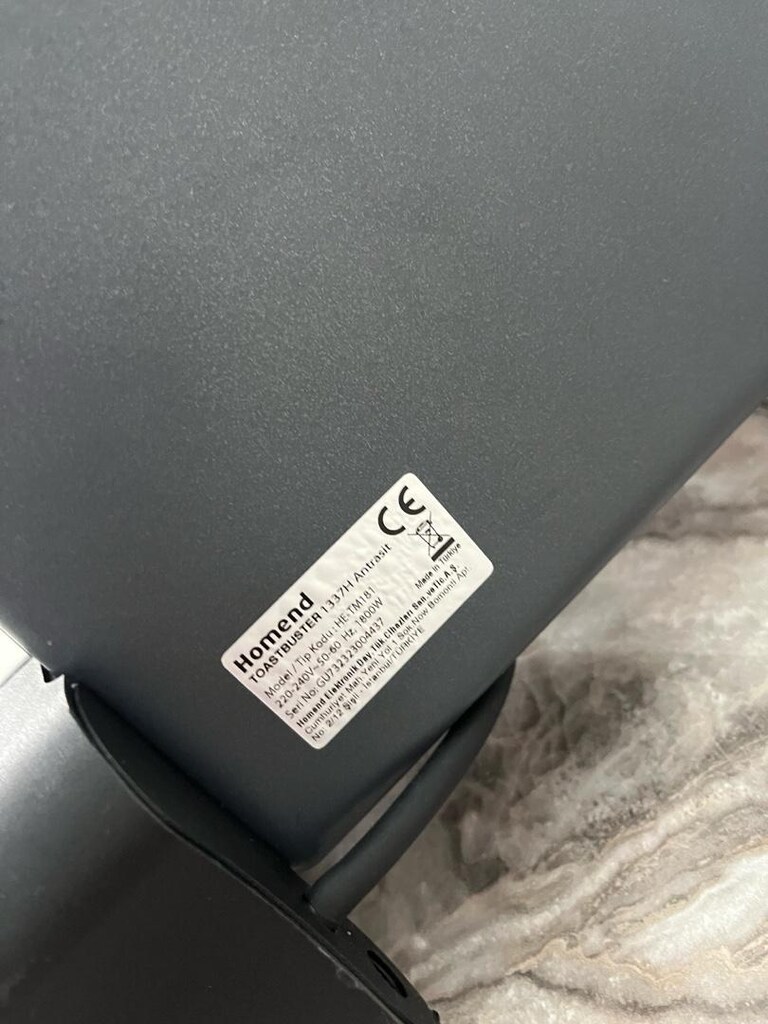 homend 1337H tost makinesi - 3