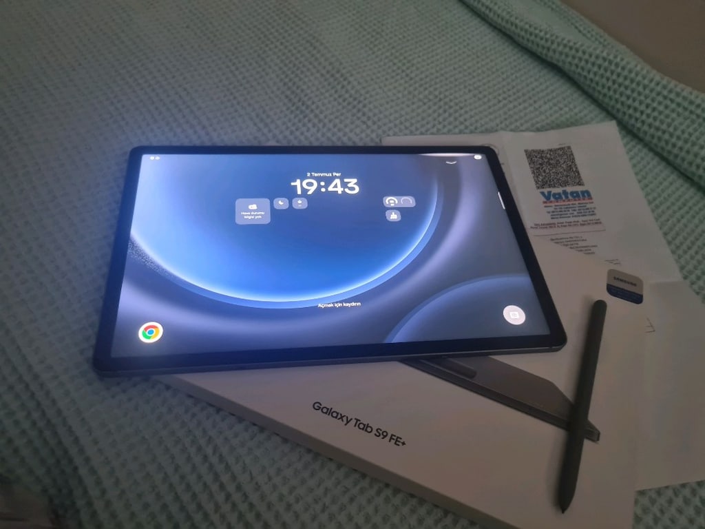 SIFIRDAN FARKSIZ 12AY GARANTİLİ 128GB 8RAM 12.4İNÇ SAMSUNG S9FE PLUS - 3