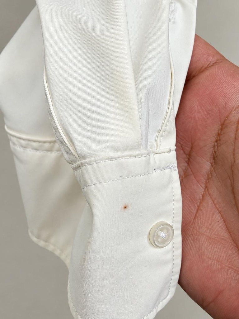Zara Erkek Krem Stretch Gömlek M Beden - 3