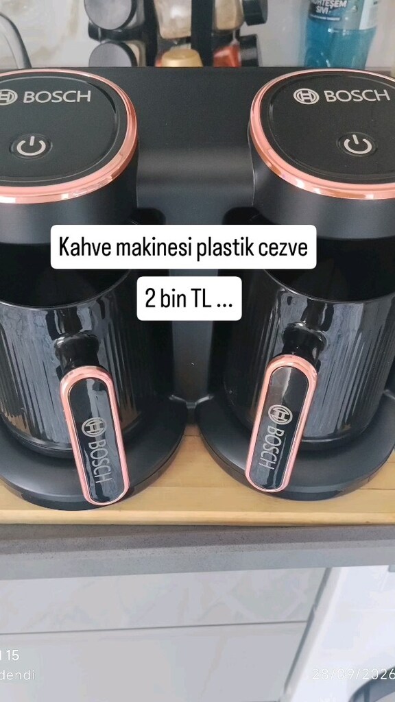 kahve makinesi...cam ....çelik ... plastik.. - 3