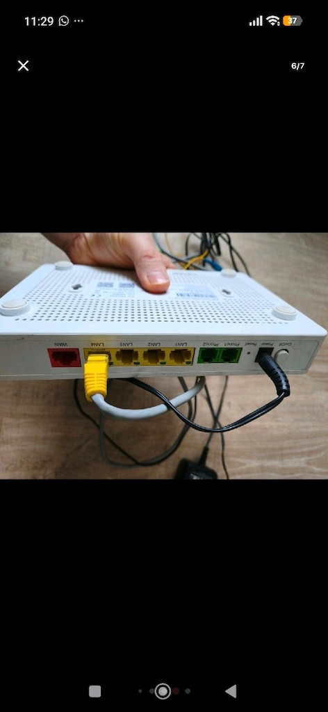 ZTE TÜRK TELEKOM fiber optik okuyuculu modem - 6