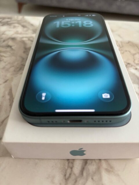iPhone 16 Deniz mavisi 20 Ay garantili