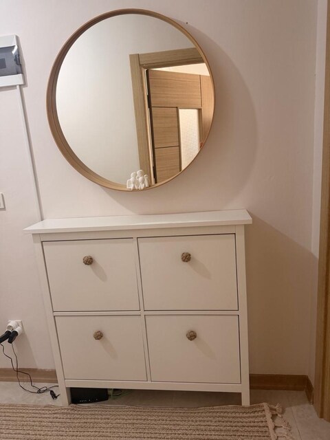 Ikea Hemnes Beyaz Ayakkabı Dolabı