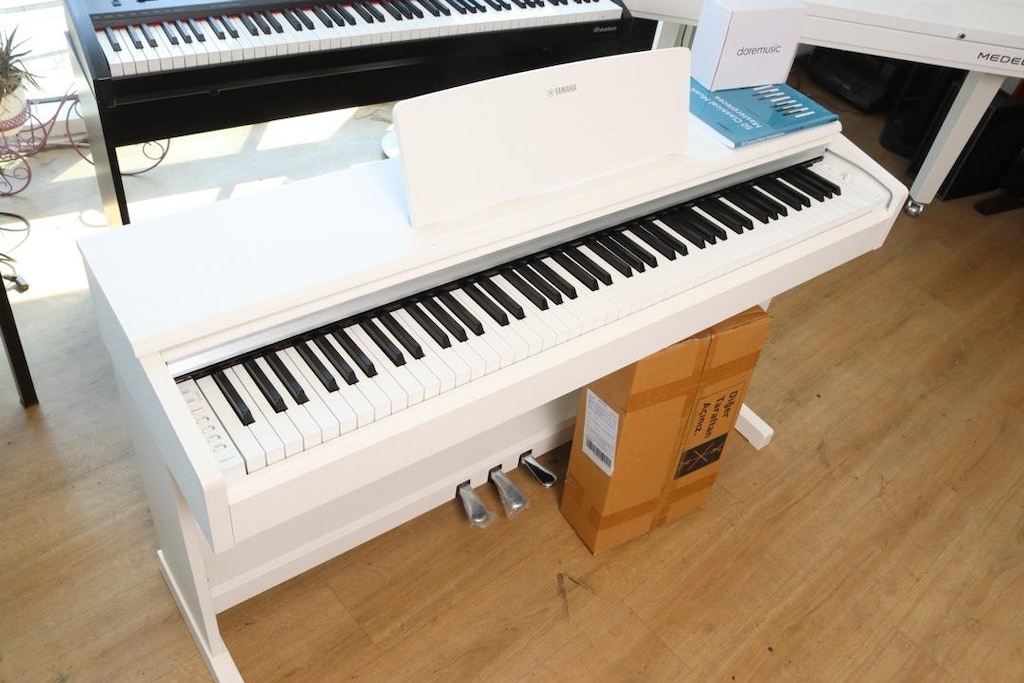 yamaha ydp 145 wh GARANTİLİ dijital piyano tabure acilmamis - 7