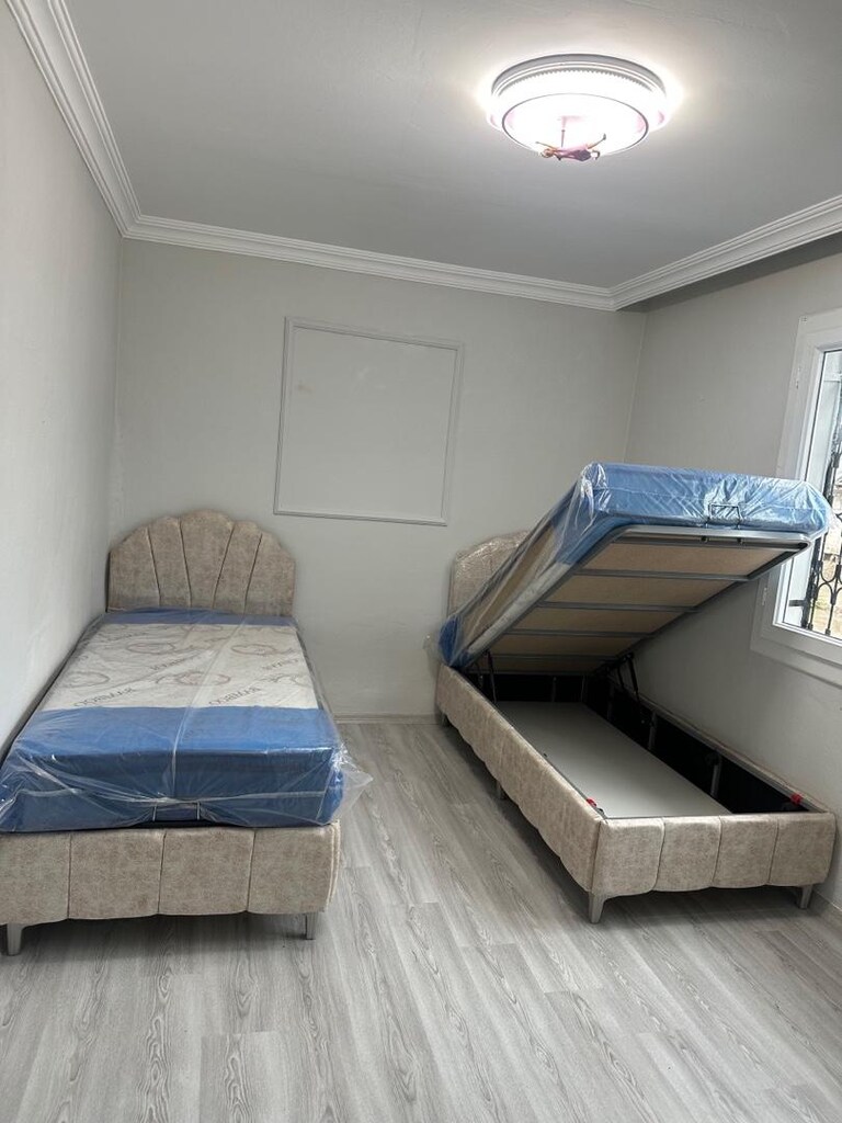 görülmemiş dev kapmanya ultra lüks tek kişilik baza başlık yatak sıfır - 8