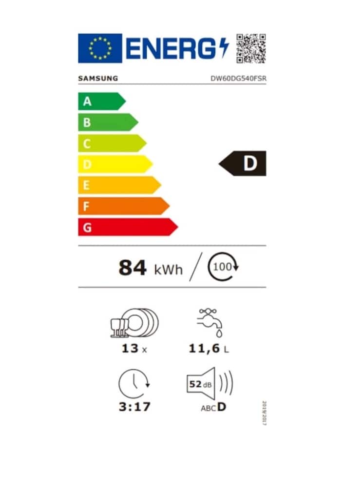 SAMSUNG DW60DG540FRS 5 PROGRAM BULAŞIK MAKİNESİ SIFIR - 4