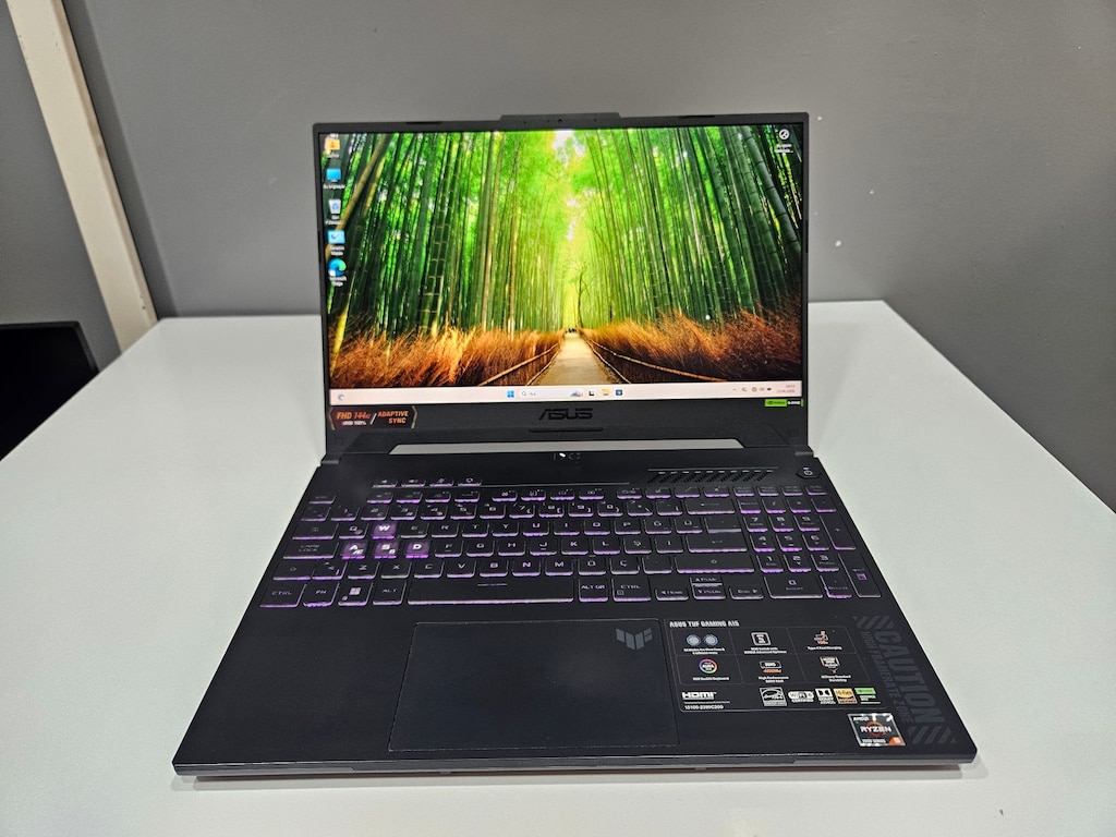 ASUS TUF+ RYZEN 5 7535HS+ 16 GB RAM + RTX 4060 8 GB+ KUTULU - 2