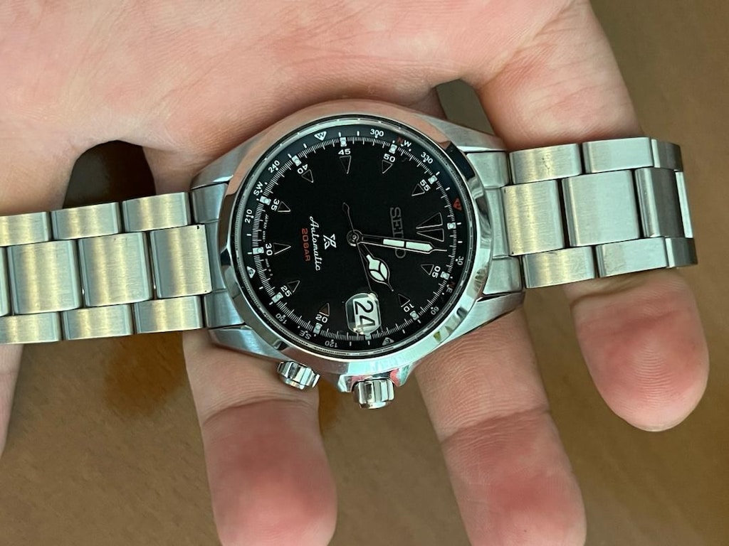 Seiko alpinist prospex SPB117J saat otomatik SPB117J1 explorer - 2