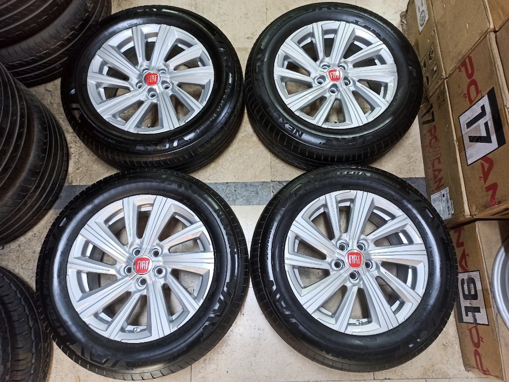 16 inç 5x98 Fiat Egea Doblo jant lastik takımı 2.el - 2
