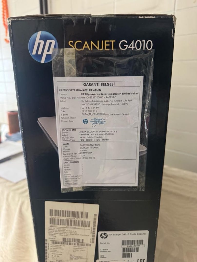 SIFIR KAPALI KUTU-HP ScanJet G4010 Profesyonel Fotoğraf & Belge Tarama - 2