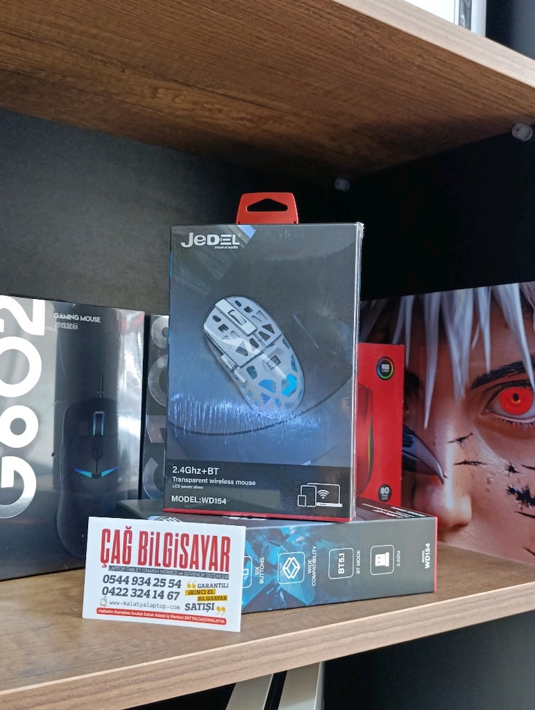 Jedel WD154 Şeffaf Kablosuz Oyuncu Mouse