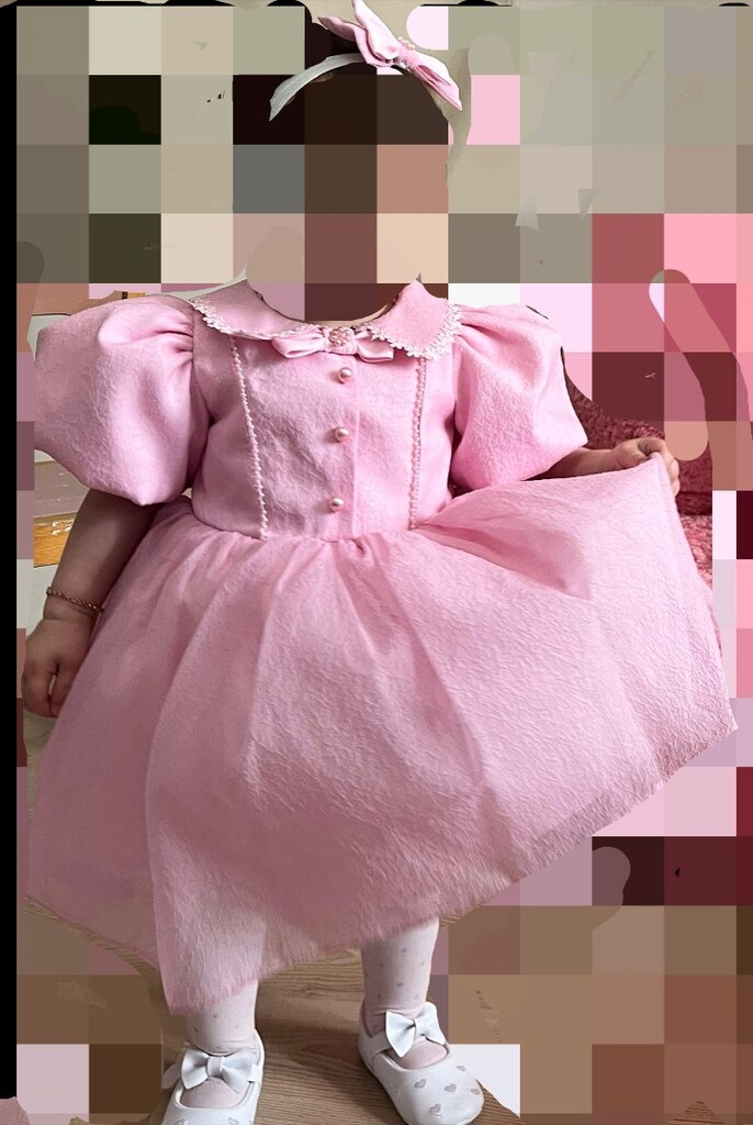 pembe bebek abiye - 6