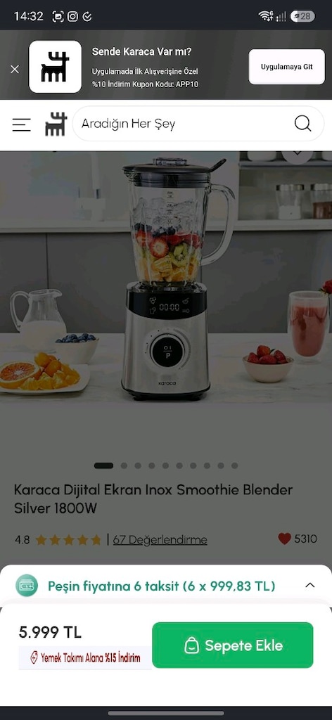 Smoothie Blender - 10