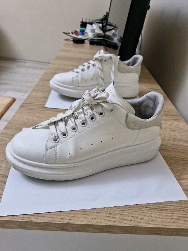 Alexander McQueen Oversized Sneaker Beyaz 42 Numara - 5