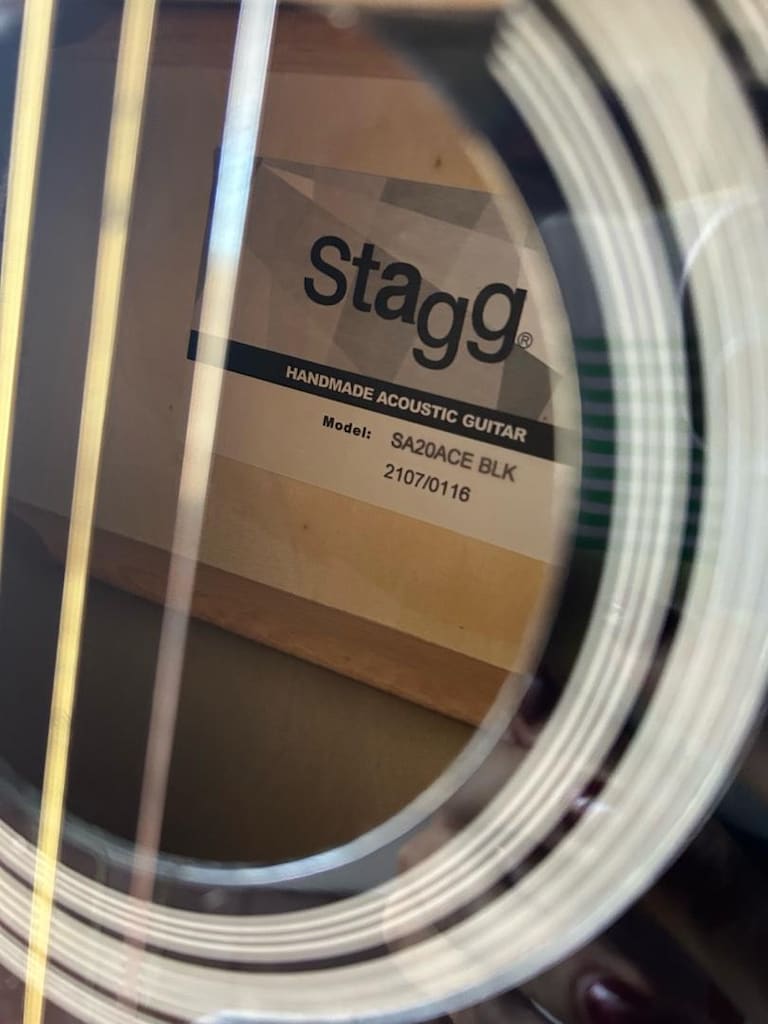 elektro akustik gitar stagg - 3