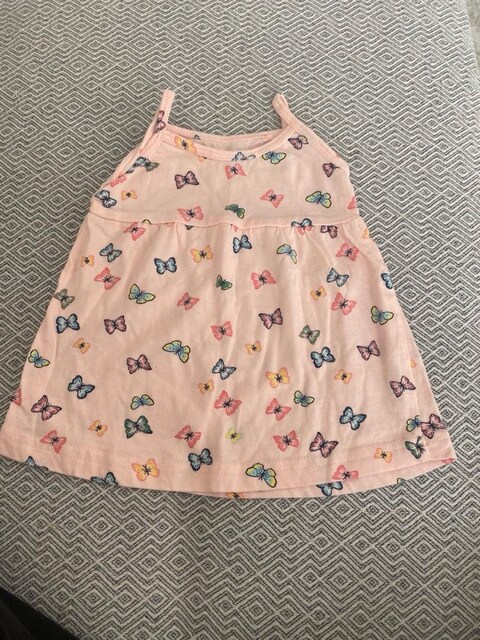 Çiçekli Bebek Elbisesi