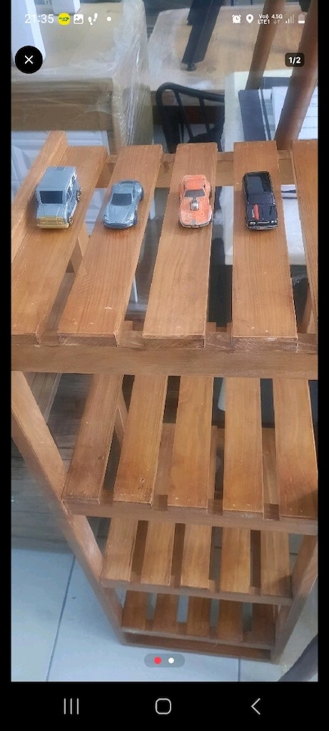 4 adet metal araba - 2