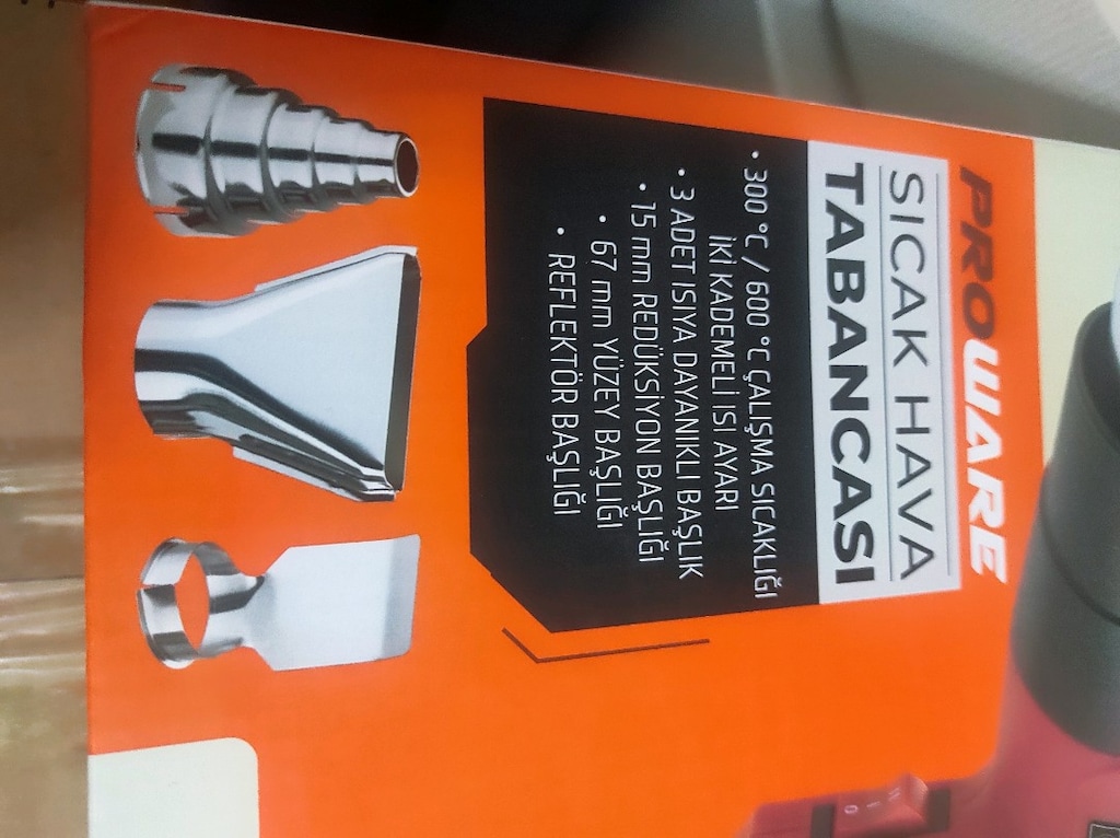 Proware Sıcak Hava Tabancası - 7