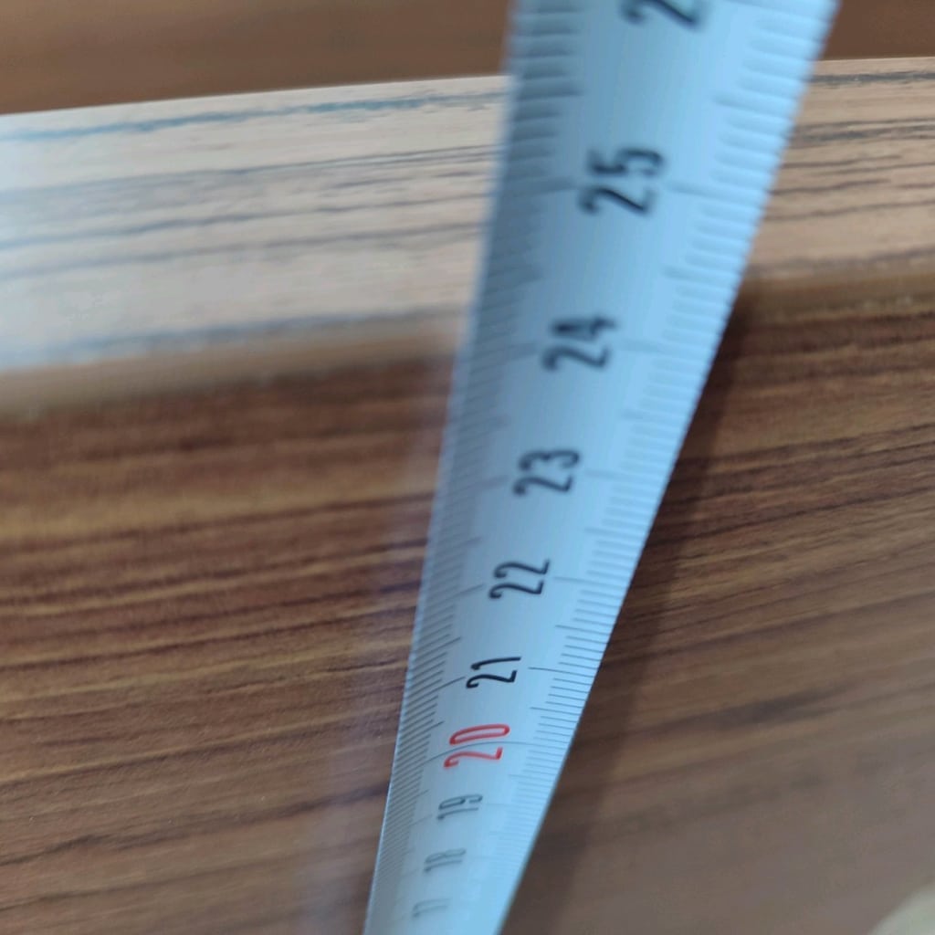 Teak MDF özel yapım Raf Kitaplık - 13