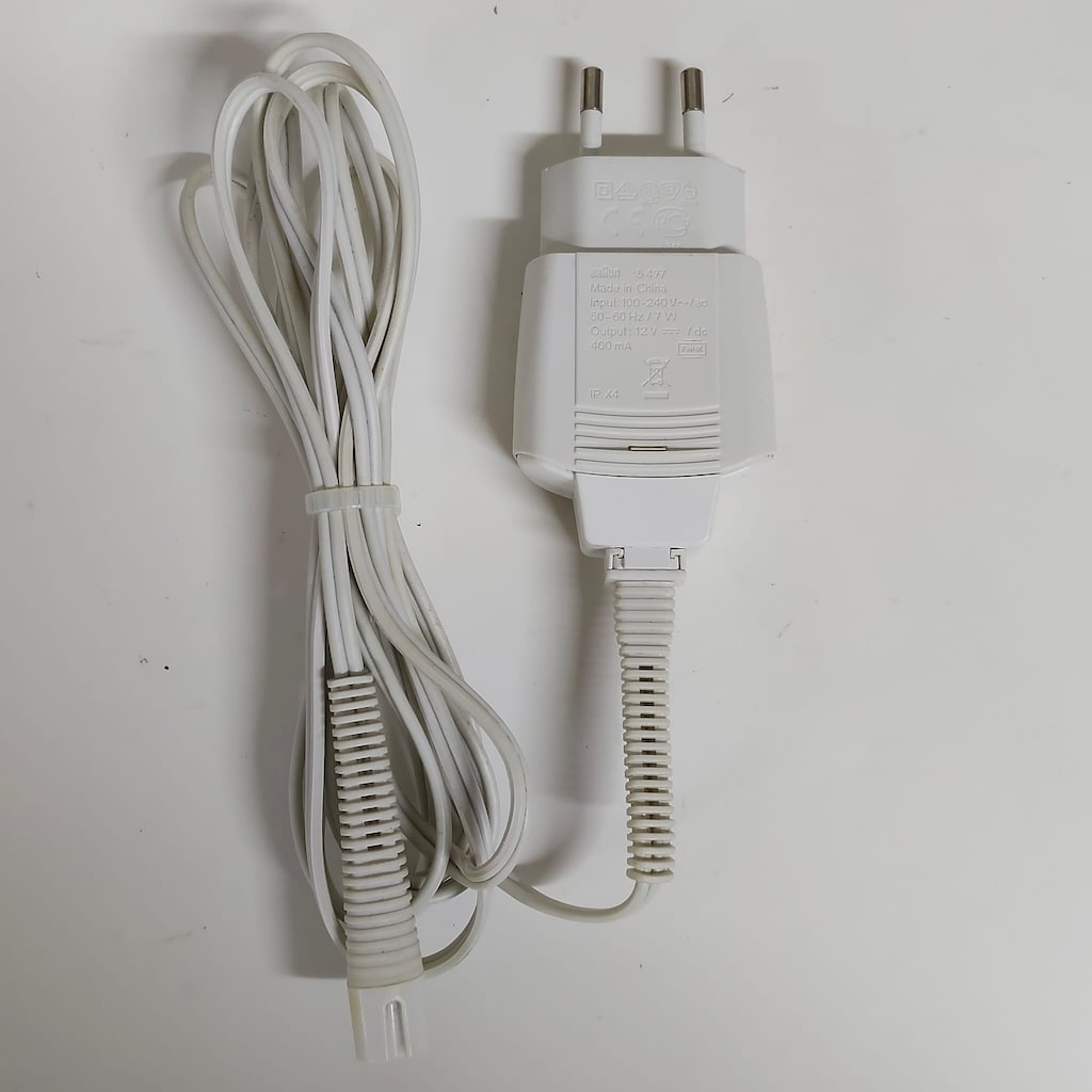 BRAUN ORJINAL TRAŞ MAKİNASI ADAPTÖRÜ 5 497 12V 400mA (BEYAZ RENK) - 8