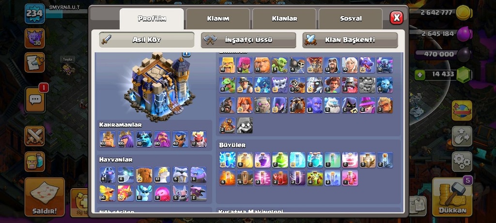 clash of clans BB18 Fule Yakın 14500 Taş - 3