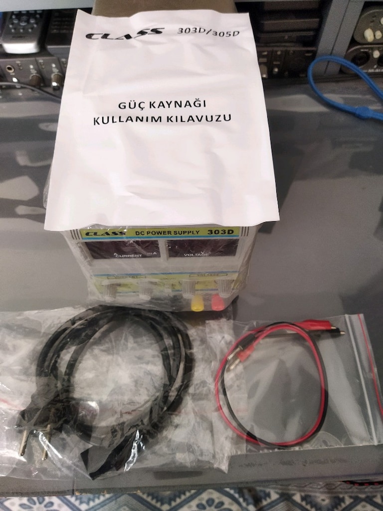 CLASS 303D 0-30 V 0-3 A AYARLI GÜÇ KAYNAĞI - 7