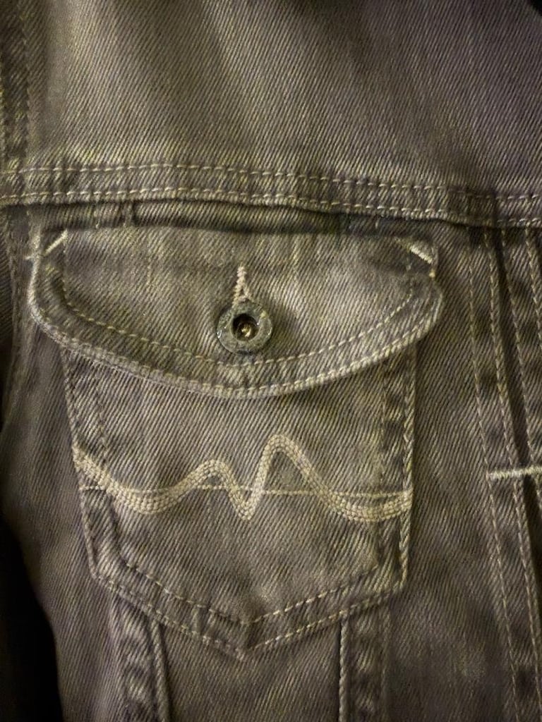 PEPE JEANS ANTRASİT RENK ORİJİNAL KOT CEKET - 3