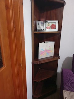 köşelik kitabı rafı çok güzel ahşap Yerimdar satıyorum - 4