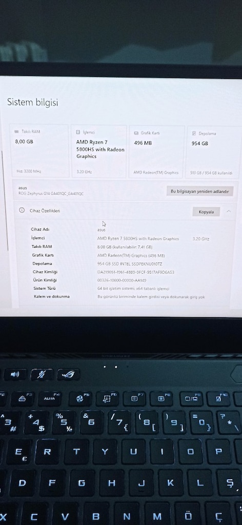 Asus rog g14 laptop - 9