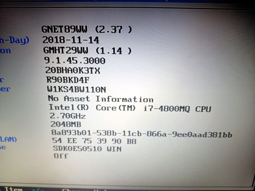 Lenovo i7/4 Nesil thinkpad w540 açıklama var - 2