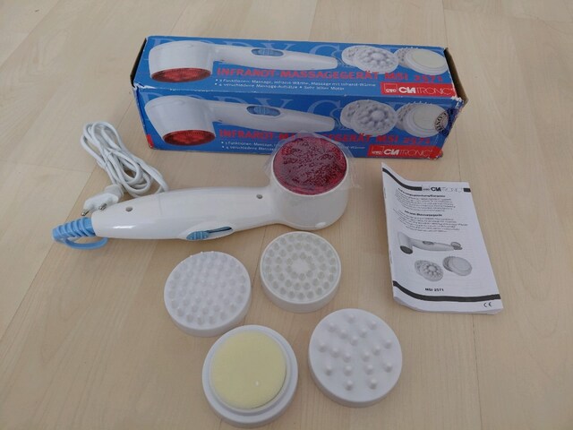 Clatronic Kızılötesi Isıtmalı Masaj Aleti (Sıfır Kutulu / 4 Başlıklı)