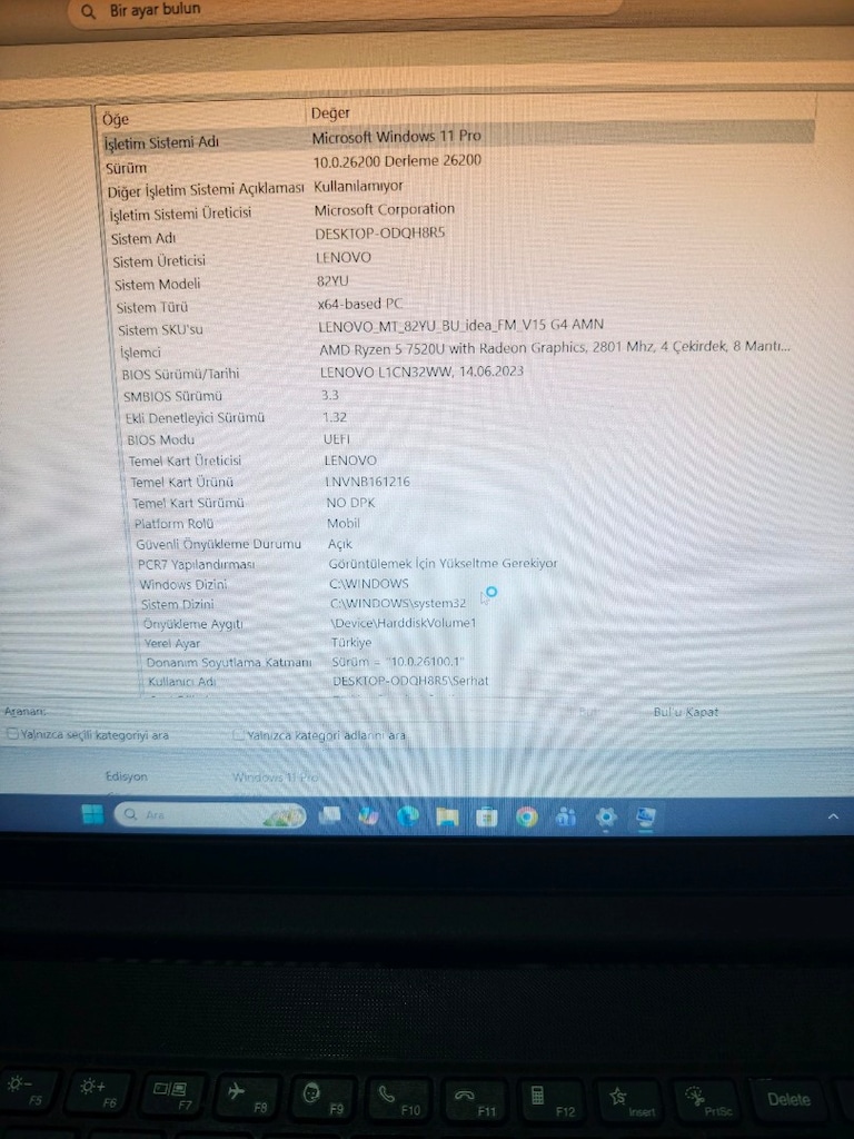 TEMİZ LENOVO LAPTOP - 2