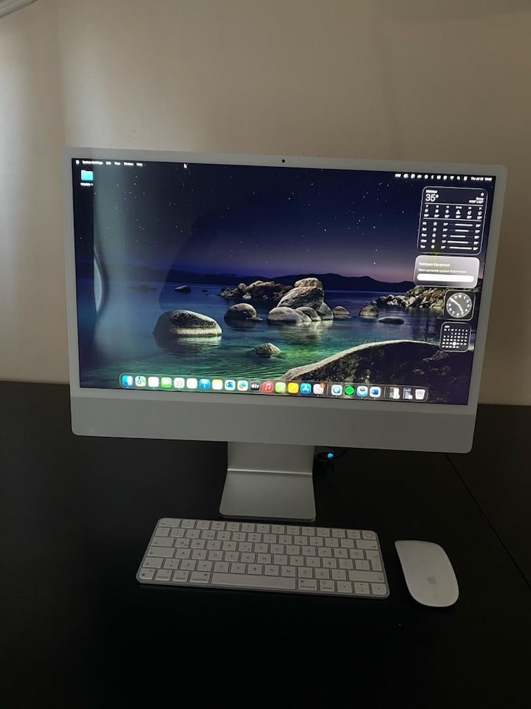 Apple iMac M3 24” 512GB | 10/10 Temizlik | Apple Zorlu Çıkışlı | Kutul - 4