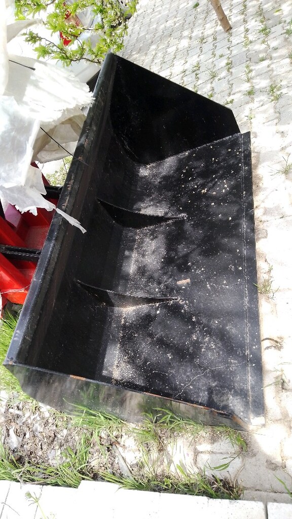Traktör Kepçe sıfır ürün Malatya yer kalın malzeme özel yapım 3 piston - 3