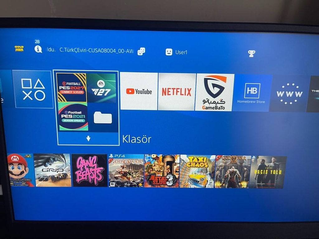 PLAYSTATİON 4 SLİM KIRIK 2KOL 20 OYUNLU ÜCRETSİZ OYUN YÜKLEME MAĞAZALI - 15