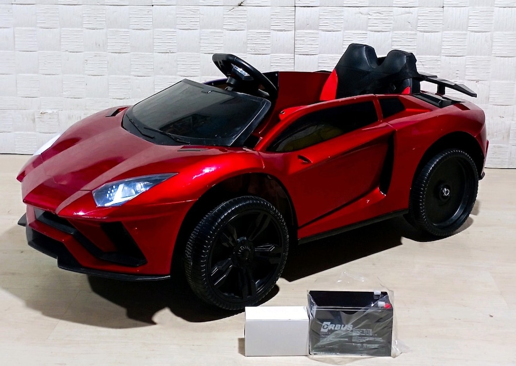 Akülü araba lisans lı Lamborghini aküsü sıfır paketinde 4*4 motorlu - 5