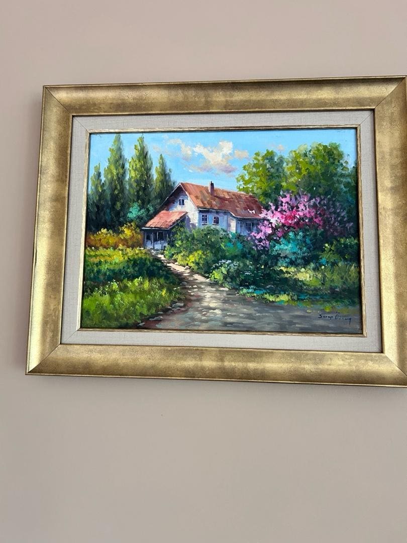 yağlı boya , imzalı , çerçeveli 3 tablo - 2