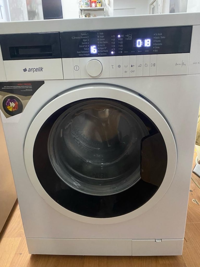 Tertemiz ve Sessiz 8 kg Arçelik Çamaşır Makinesi! - 5