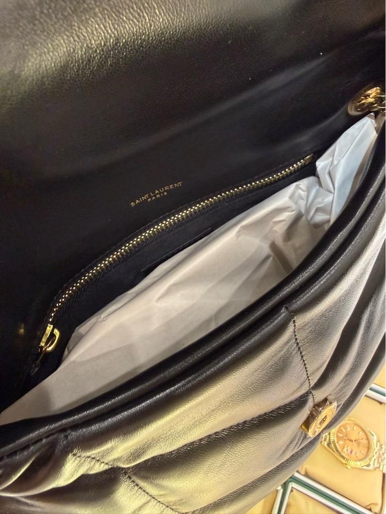 Saint Laurent YSL Loulou Deri Lüks Çanta - 6