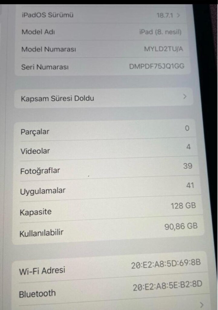 apple ipad 8. nesil - 3