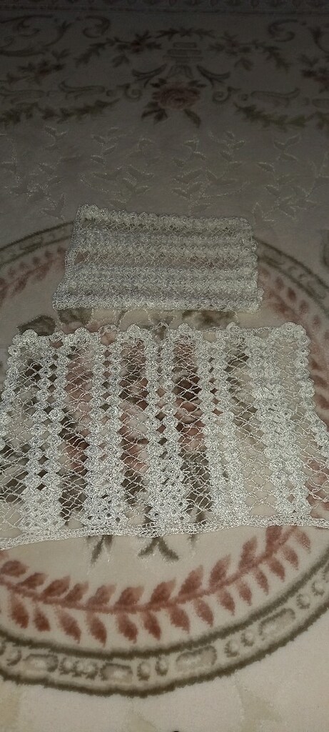 Dantel yastık başı - 6