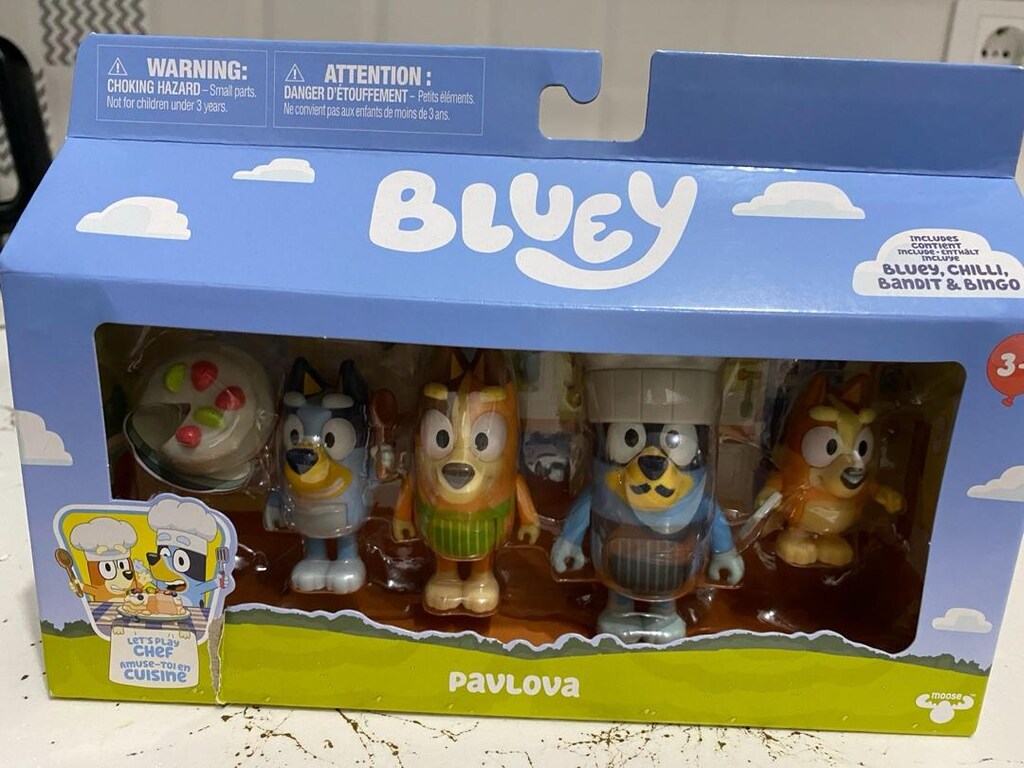 BLUEY oyuncak köpek ailesi - 4