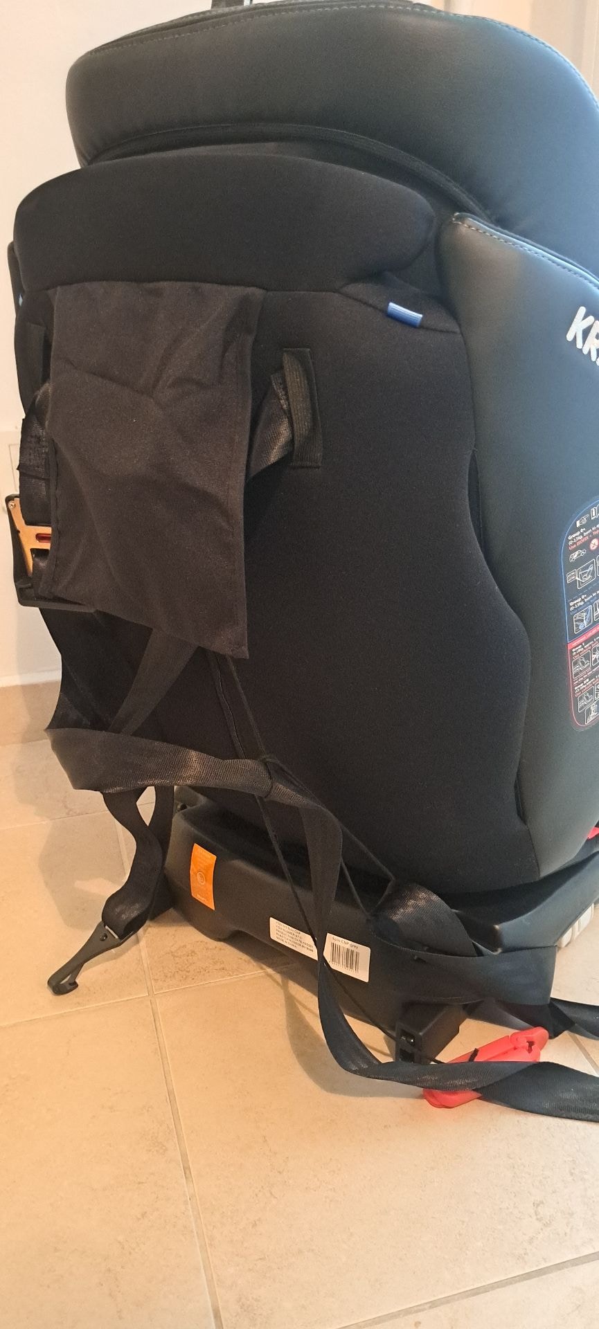 Kraft 360 Derece Dönebilen Çocuk Oto Koltuğu ISOFIX — Çok Temiz - 6