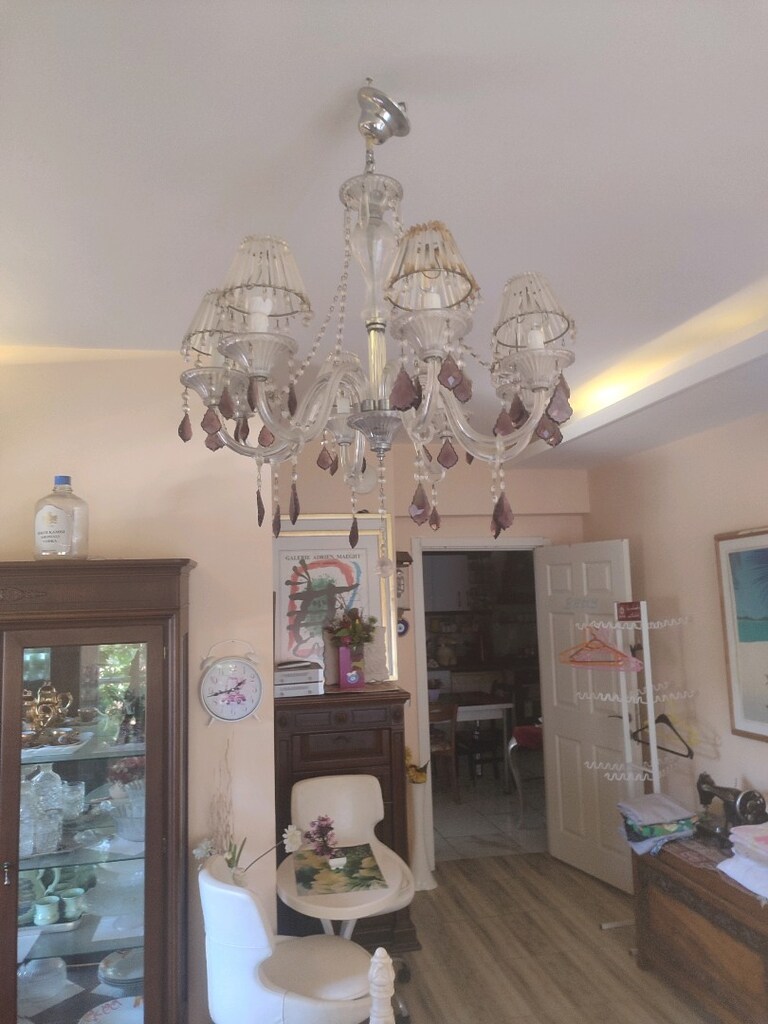 Almira 8 lı cam Avize - 3
