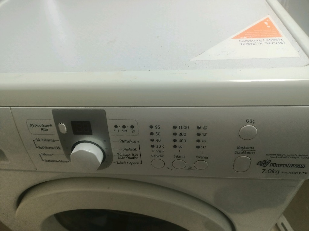 Samsung 7 kg sorunsuz sessiz Çamaşır Makinesi - 6