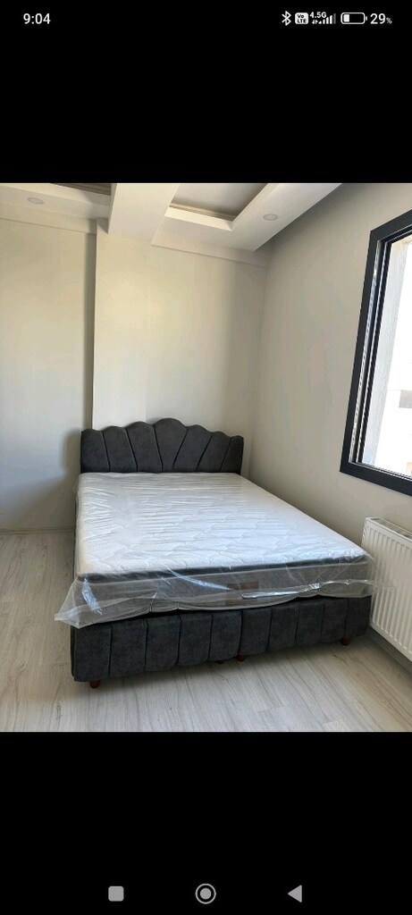 160/200 cm'lik baza Başlık petli yatak takım sandıklı baza - 3
