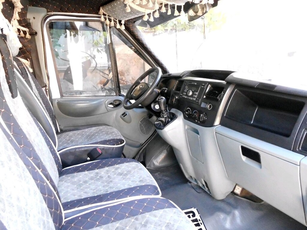 2008 FORD TRANSİT 350L TEK TEKER JUMBO KAMYONET RUHSATLI MASRAFSIZ - 8