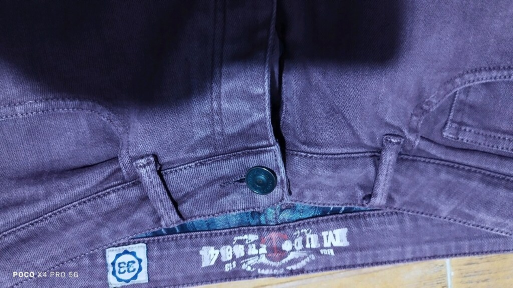 Mudo marka jeans pantolon..Bir düğme takılacak sadece - 5